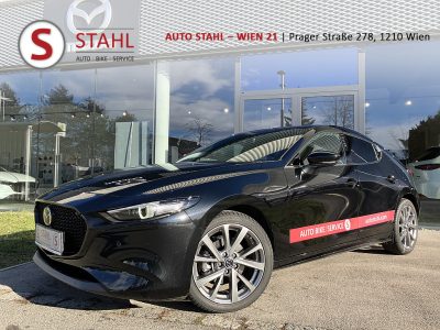 Mazda Mazda3 e-Skyactiv-G122 Exclusive-Line Aut. D-PACK Auto Stahl Wien 21 bei  Auto Stahl in 